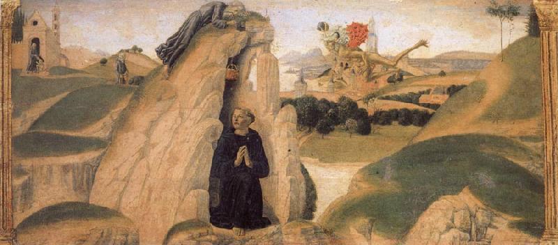Francesco di Giorgio Martini Three Stories from the Life of St.Benedict oil painting picture